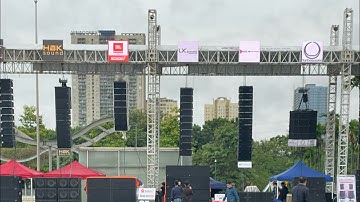 Demo Line Array Lx acoustic Tại Plase Show 2025 | Đứng Cạnh JBL 3.5 Tỉ Và DB techlogi 5.9 tỉ