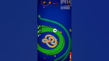 🐍WormsZone.io ❤001 Slither Snake Top01 /Best World Record Snake Epic cacing WormsZoneio #262