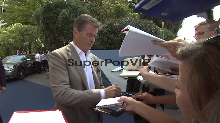 Pierce Brosnan at the All You Need Is Love Press C...