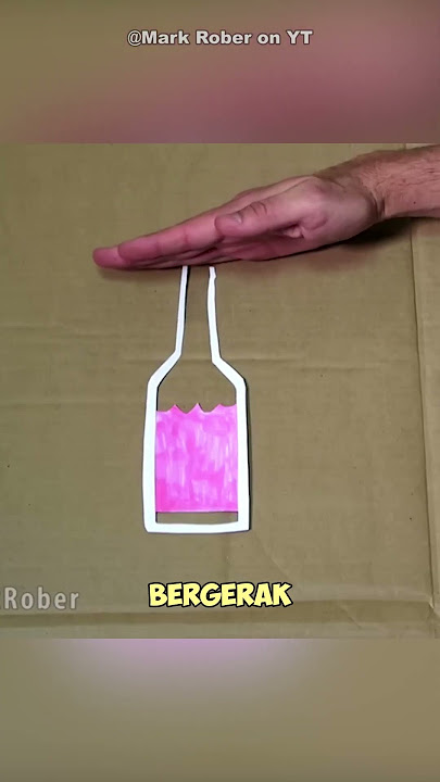 Trik Memecahkan Botol Dengan Tangan #shorts
