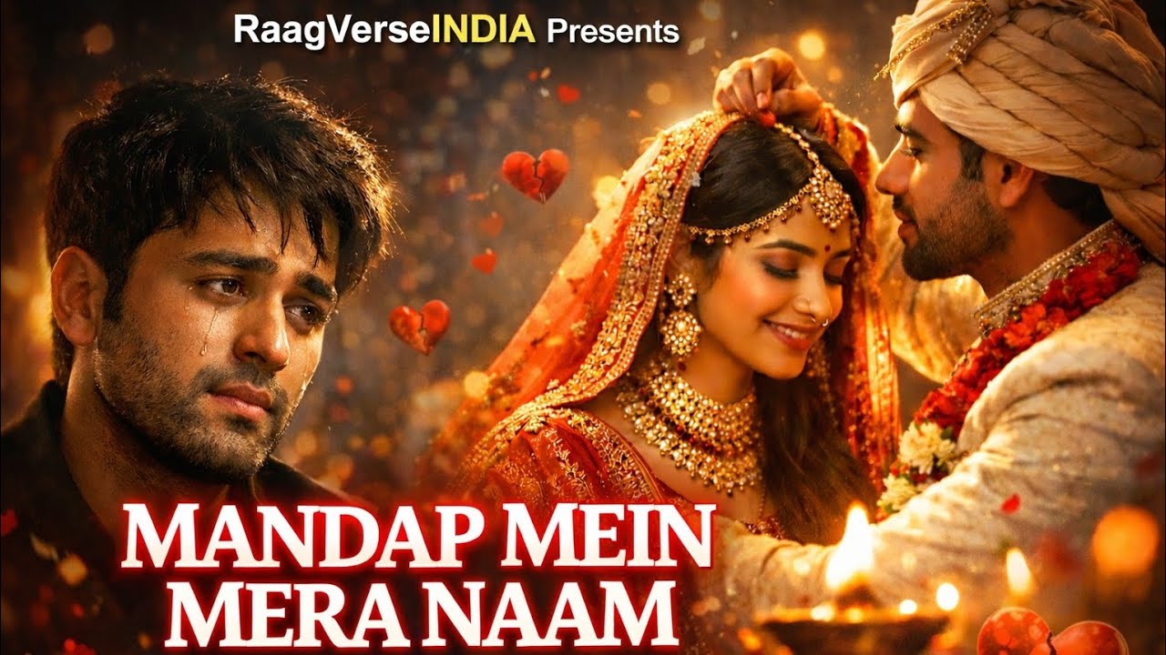 Mandap Mein Mera Naam | Heartbreak Wedding Song | Emotional Bollywood Love Song | RaagVerseINDIA