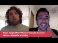 Google PM - PM interview tips and advice