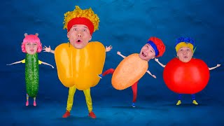 Картошка, томаты, огурчик и перец | D Billions Детские Песни