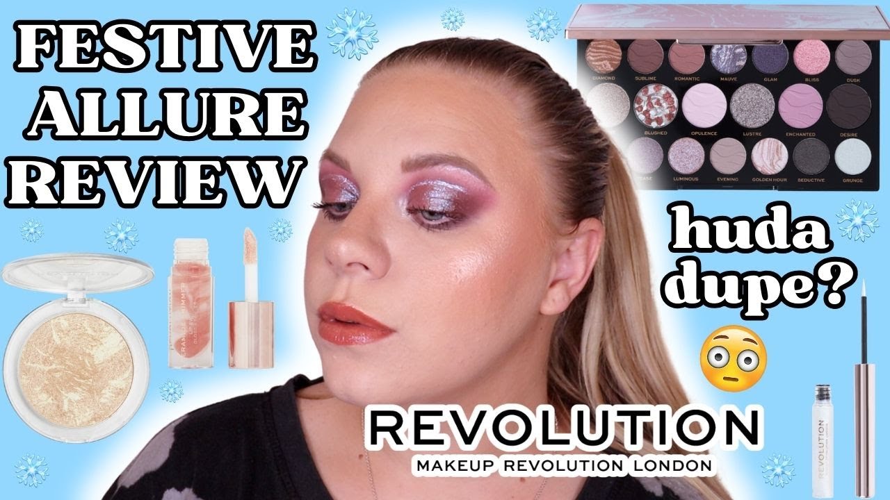 *NEW* REVOLUTION FESTIVE ALLURE COLLECTION REVIEW | makeupwithalixkate