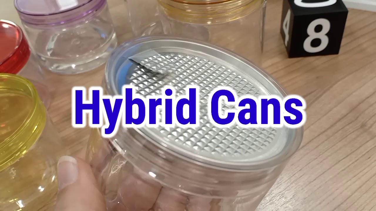 Hybrid Cans กระป๋องแบบใหม่ปิดเฉพาะฝาเกลียวไม่ต้องใช้เครื่อง ถ้าเลือกฝาดึงต้องใช้เครื่องปิดฝา