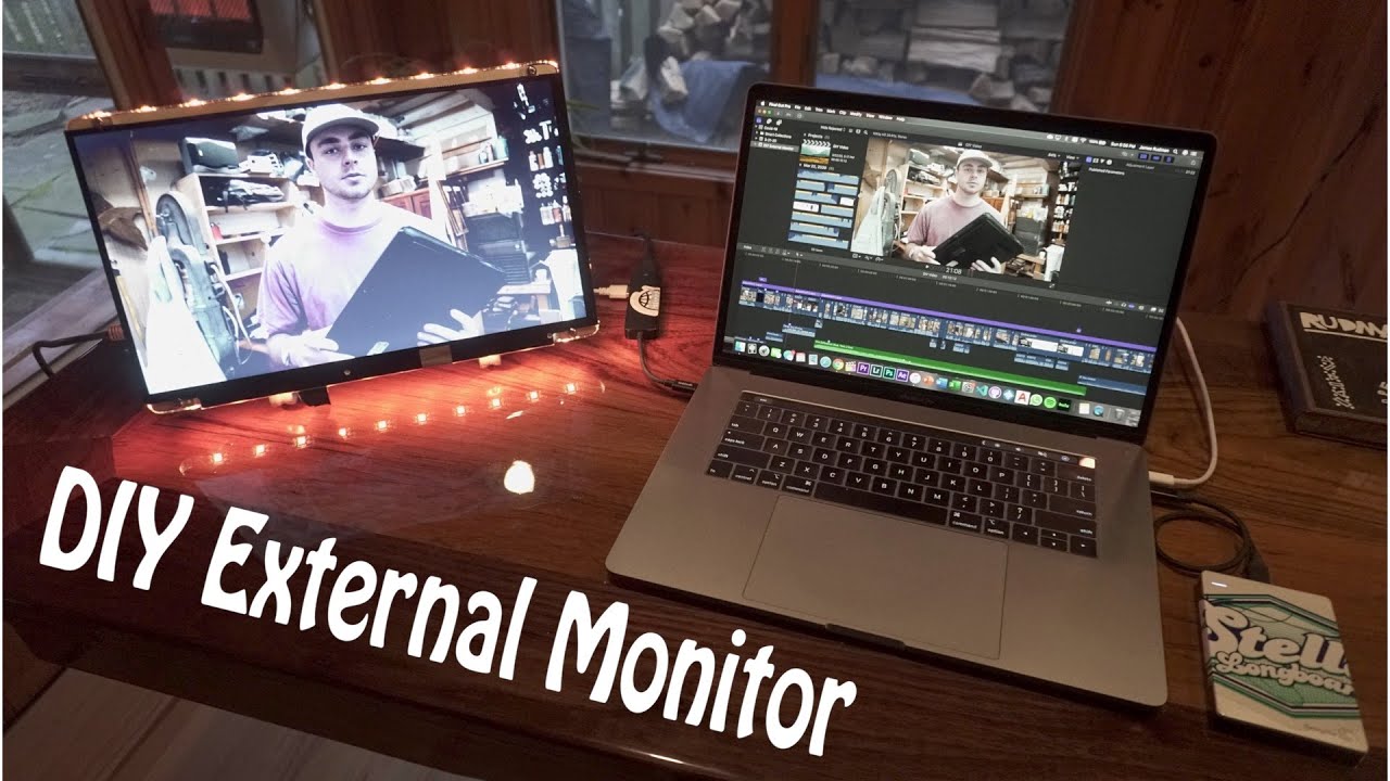 DIY External Monitor (Old Laptop Screen) - YouTube