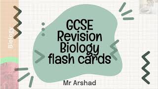 GCSE Biology Flashcards