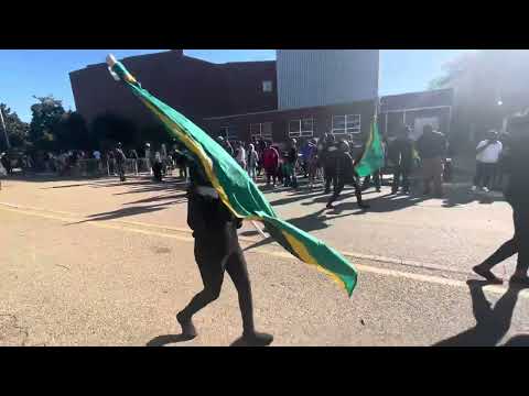 Rayville High School Marching Band in Grambling Homecoming Parade 2023