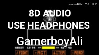 Undertale - Megalovania (8D AUDIO USE HEADPHONES)
