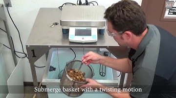 AASHTO T 85 - Coarse Aggregate Specific Gravity