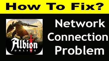 How To Fix Albion Online App Network Connection Problem Android | Albion Online No Internet Error