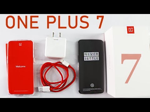 ONE PLUS 7 RETAIL UNIT UNBOXING