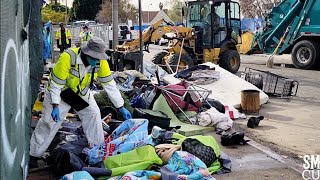 Homeless Encampment Clean-up & Outreach in Venice