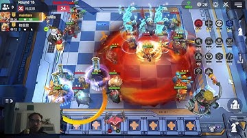 Auto Chess : 6 Cave Clan - 4 Healer - 2 Pandaman - 2 Shaman Synergy / @mainliars