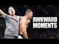 10 Extremely Awkward & Uncomfortable Moments in MMA