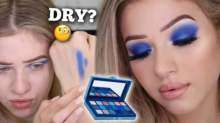 Trying Out Jeffree Star Blue Blood Palette For The First Time!