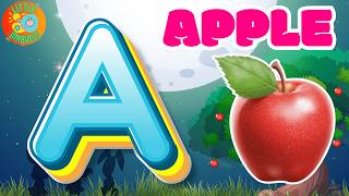 A is for Apple 🍎 ABC Phonics Song | 5 Little Monkeys 🐒 + ABCD Disco Theme Song