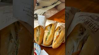 The famous sandwich of vietnam #shortsfeed #travel #shortsvideo #shortsviral