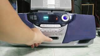 ĐÀI CD - MD - RADIO - CASSETTE SHARP MD-F11