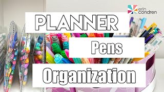 PLANNER PENS ORGANIZATION IDEAS | MONTHLY CLEANOUT & DECLUTTERING | PART 1