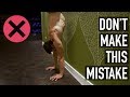 Don't Make This Mistake When Learning To Handstand