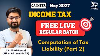 Income Tax Ch 2 - Computation of Tax Liability Part
