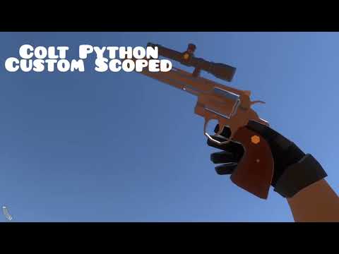 Colt Python Ravenfield mod gameplay 4K 60FPS