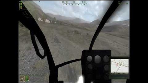 ArmA2 Operation Arrowhead Gameplay - Littlebird Practise #2.5