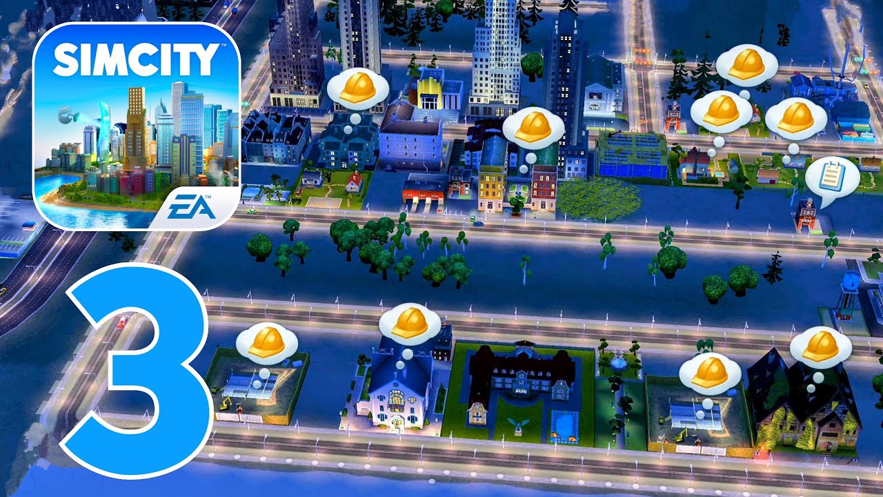 Simcity Ios SimCity Buildit - Gameplay Walkthrough Part 3 - New Residential ...