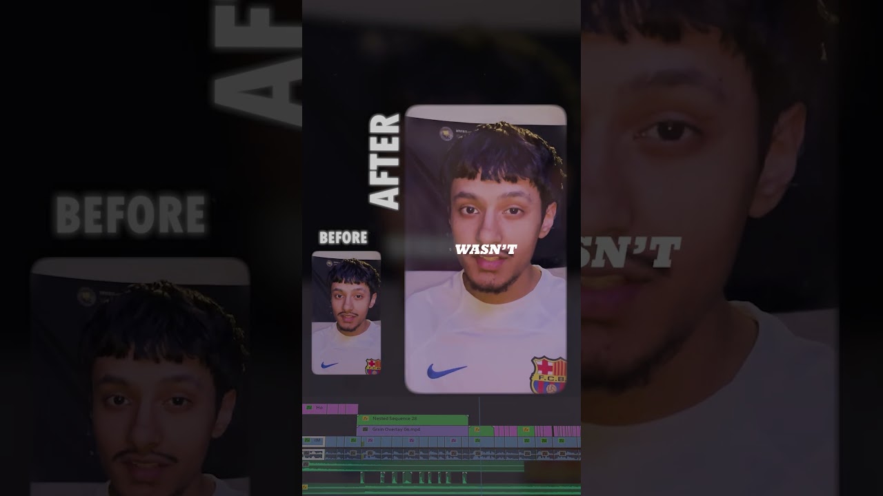 Before and After Edit let me know what you think about it !!! #adobepremierepro