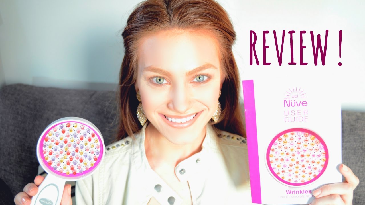 Review LED Skincare Light Therapy Device YouTube