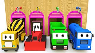 Learn Colors with Trucks Magic Painting for Children - #excavator for Kids Learn Colors with Trucks Magic Painting for Children - #excavator for Kids