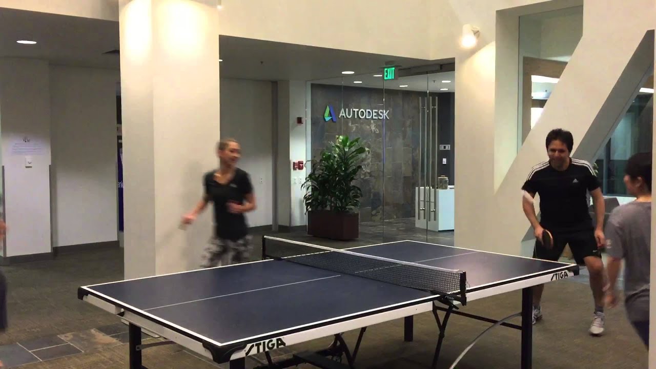 AutoDesk Employee Ping Pong Tournament Fundraiser for Novato Youth Center