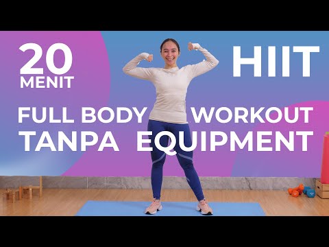 Olahraga 20 Menit Bakar 200 Kalori Lebih! Tanpa Alat dan Cocok untuk di Rumah | HIIT Cardio