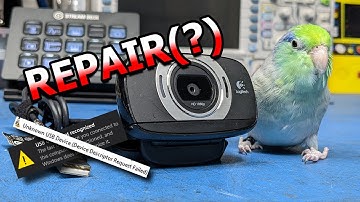 TWB #102 | Logitech C615 Webcam USB Repair(?)