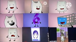 9 BFDI Auditions Played at Once