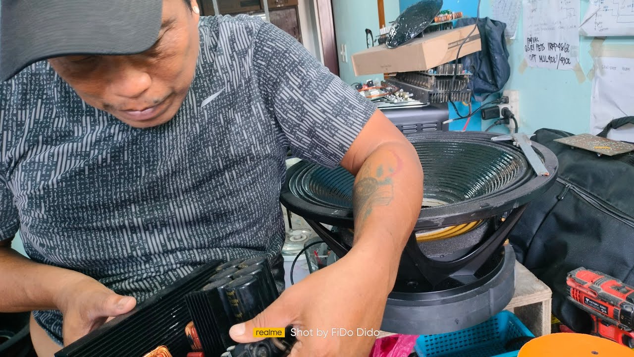 SPEAKER VOICE COIL REMOVAL 2000WATTS