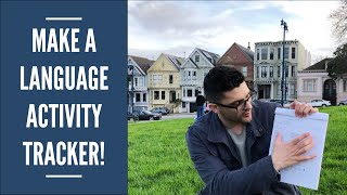 How To Make A Language Tracking Sheet