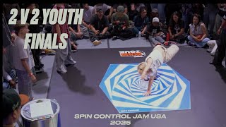 Shuffles & Flow Vs Mortal Zoo - Youth Finals - Spin Control Jam USA 2025 - Snipes Pro Breaking Tour