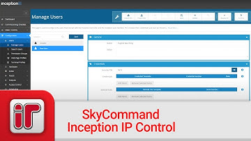SkyCommand Inception IP Control