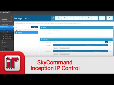 SkyCommand Inception IP Control