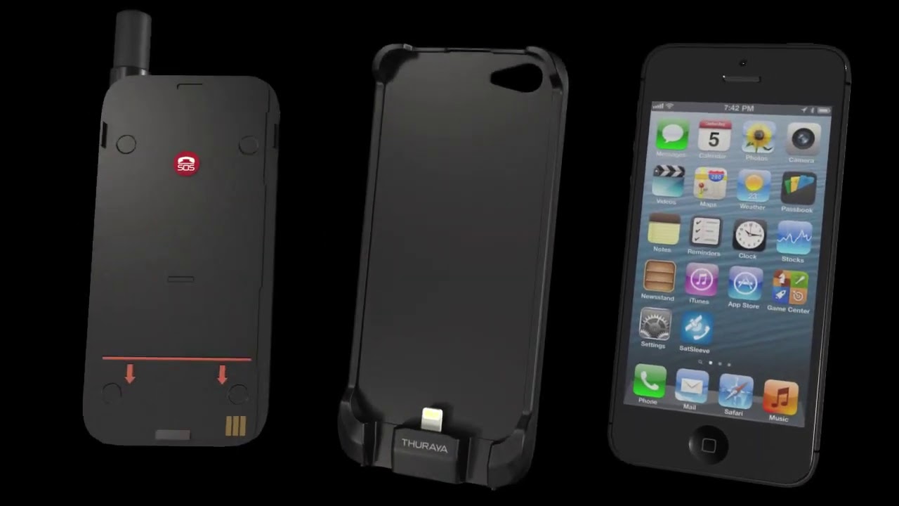 Insérer votre IPhone au point d'accès Wifi   Thuraya SatSleeve   Satavenue