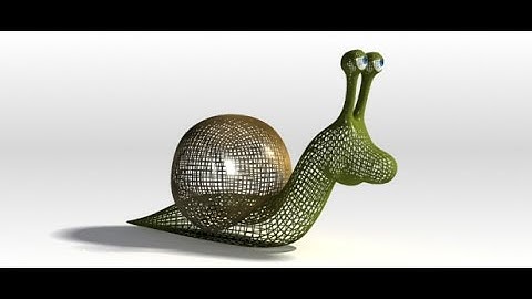 Modeling Snotty the Snail (2 of 3) - Tutorial