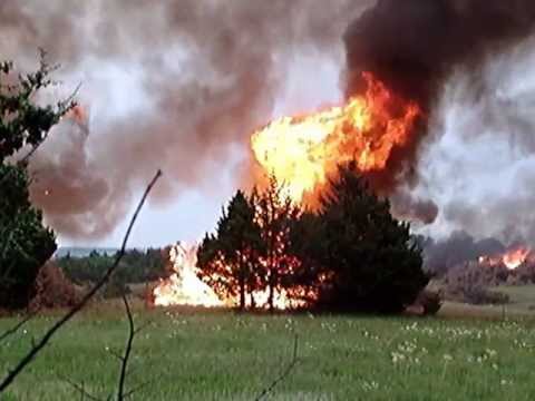 Cedar Burn Off, Logan County, Oklahoma - Part 1