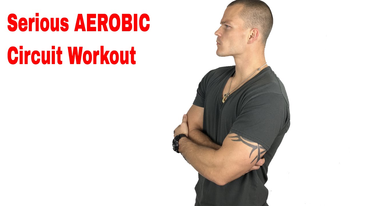 Aerobic Circuit Cardio Workout... Blast away the Holiday Weight Gain full body workout at home program