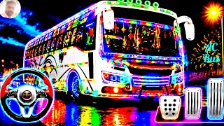 Euro Bus Simulator Game Bus Indonesia Bus Simulator Coach Driving 3D | Part 29 screenshot 3