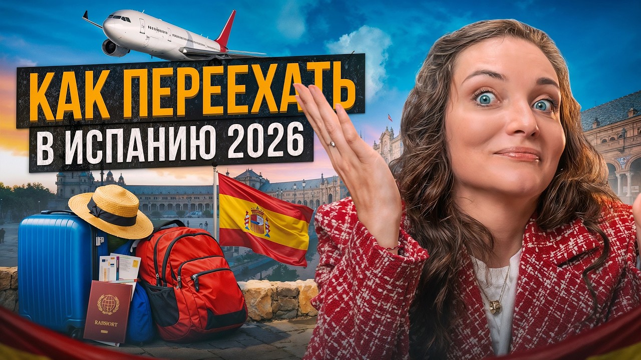 Стратегия Переезда в Испанию: Пошаговая инструкция и разбор ГЛАВНЫХ ОШИБОК