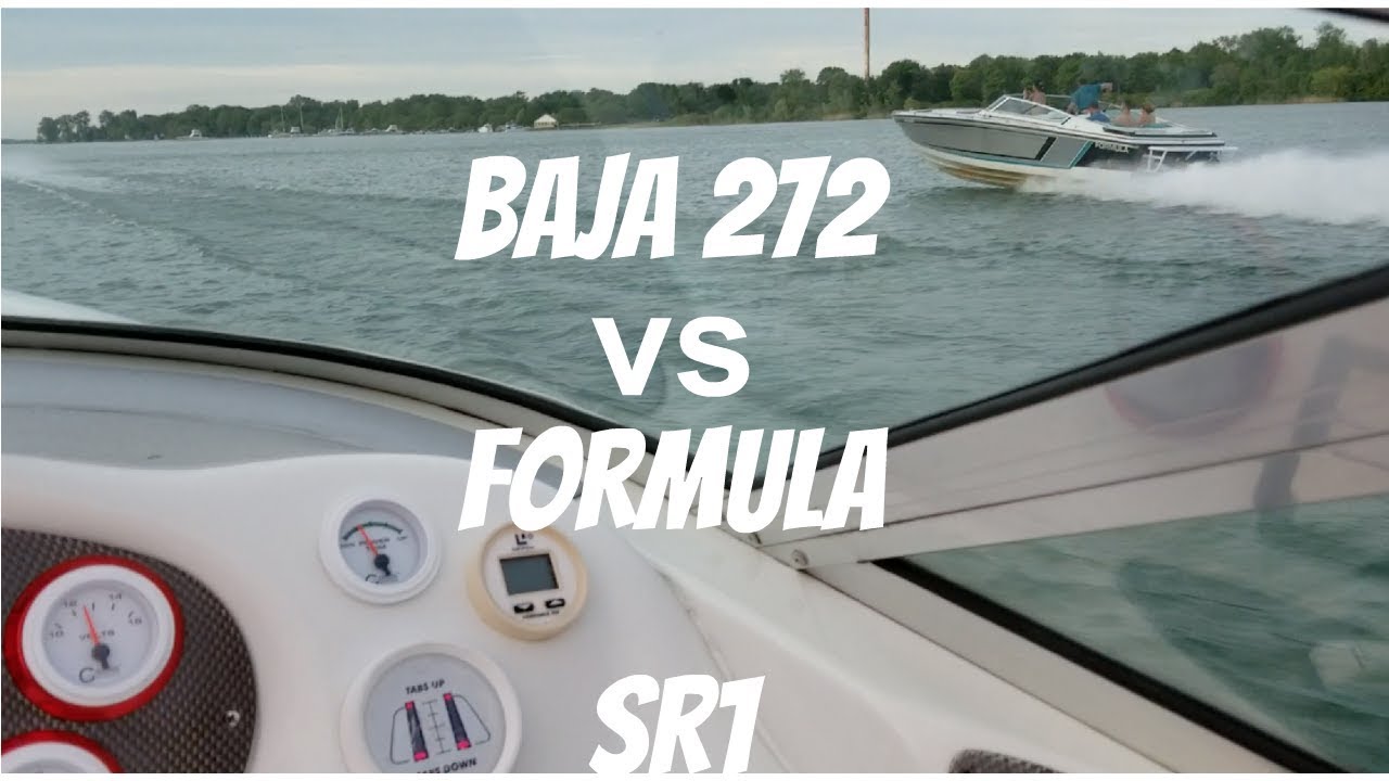 BAJA 272 WITH 502 VS FORMULA SR1 WITH TWIN 454'S