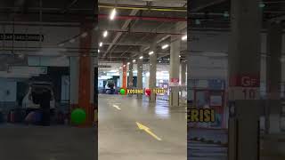 Fitur sensor di Parkir Aeon Mal BSD #kabartangerang