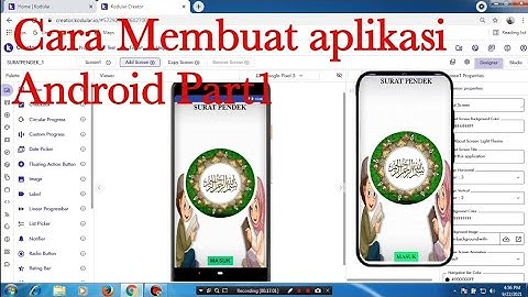 cara membuat aplikasi android terbaru tanpa coding ||Part1